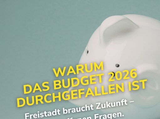 Gemeinde-Budget 2026 durchgefallen!