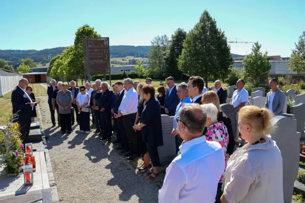 ÖVP Landtagsklub Kranzniederlegung Jachs